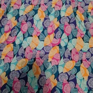 Lularoe Ana Dress Size Large Paisley